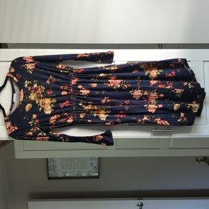 Midi floral dress